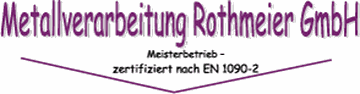 Logo Metallverarbeitung Rothmeier GmbH
